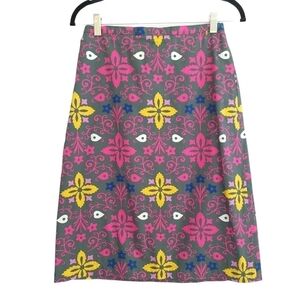 BODEN Floral Pencil Skirt